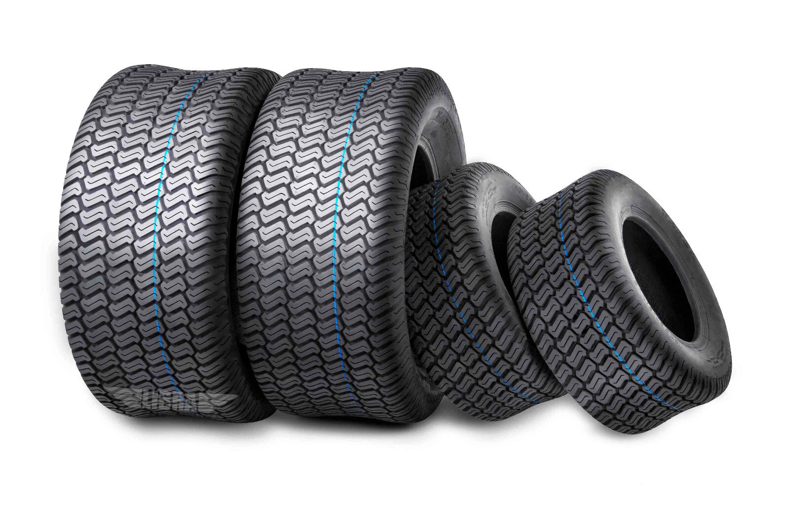 Set of 4 Turf Tires 15x6-6 & 18x8.5-8 (4PR) - 13016/28