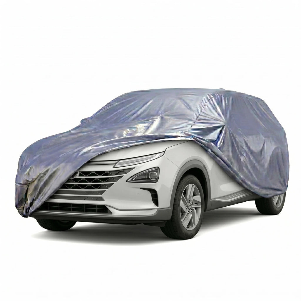 Fleece Lined Waterproof Car Storage Cover for Hyundai NEXO (2019–2023)
