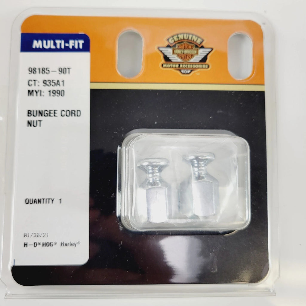 Bungee Cord Nut for Harley-Davidson (Universal Fit, 98185-90T)