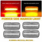 Set of 4 LED Fender Side Marker Lights for Dodge RAM 2500 3500 (2010–2018)