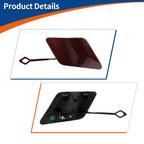 Tow Hook Cap for Mercedes-Benz C250 (2012–2015) No.A2048850526 Dark Red