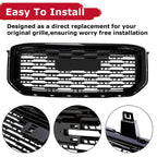 Denali Style Front Bumper Grille for GMC Yukon XL (2015–2020)