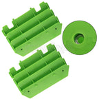 Set of 2 Green Radiator Shrouds for KX125 KX250 (1994–2005) 14037-1310-6W