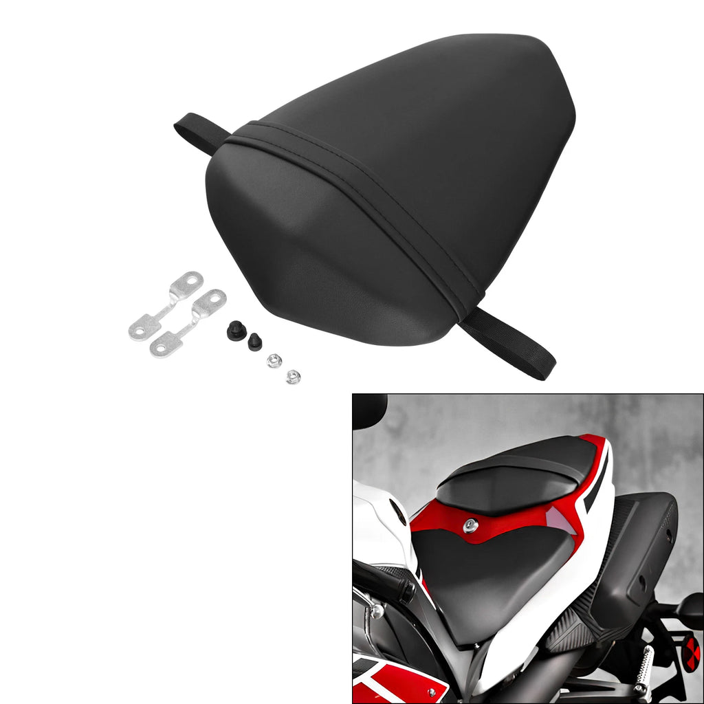 Rear Seat Passenger Cushion for Yamaha YZF R1 (2009–2014) Black