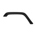 Replacement Black Textured Polypropylene Driver Side Front Fender Flare