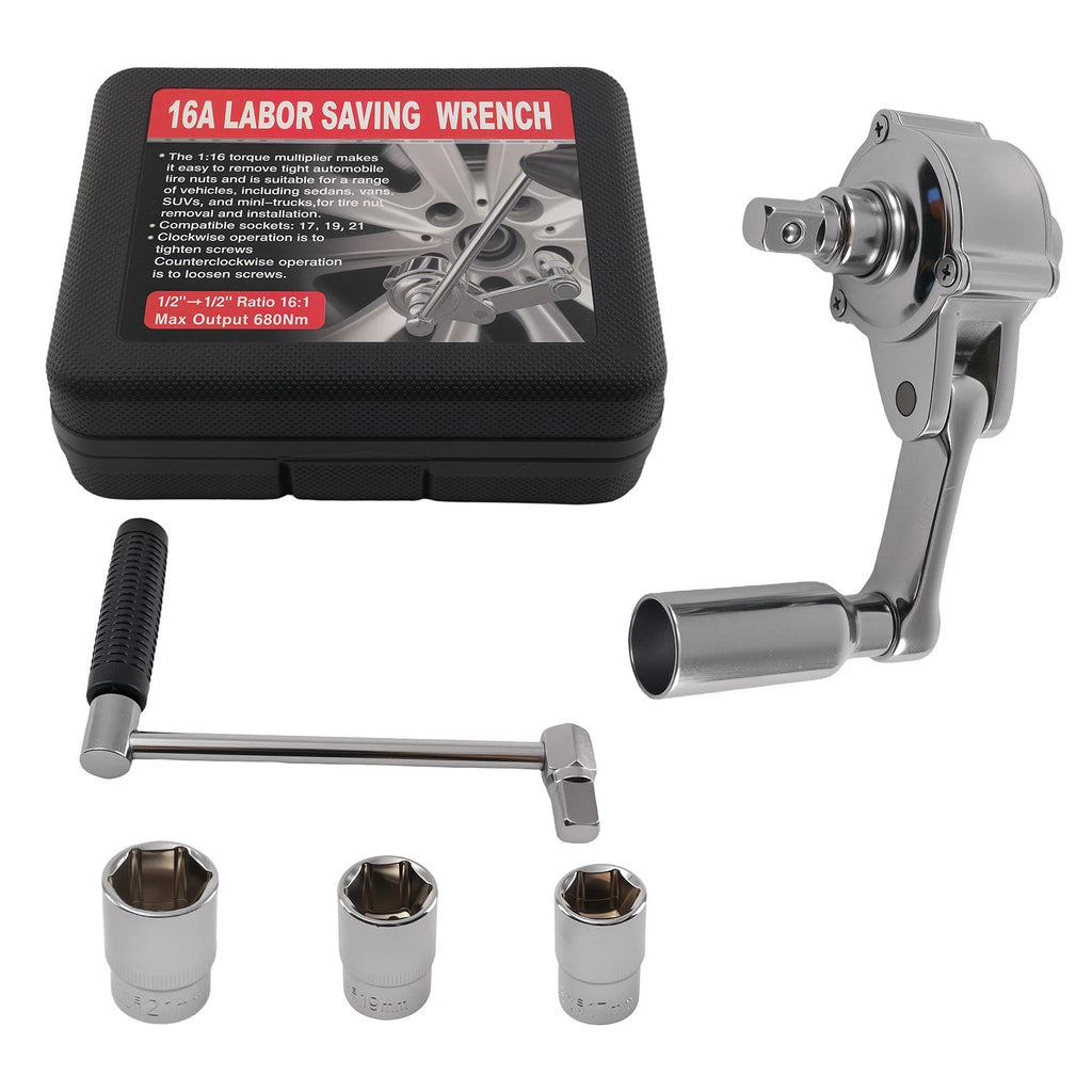 Torque Multiplier Set for Toyota Honda BMW Wuling Van (17–21mm, 680Nm)