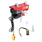 Electric Hoist 440lbs with Wired & Wireless Remote Control (110V)