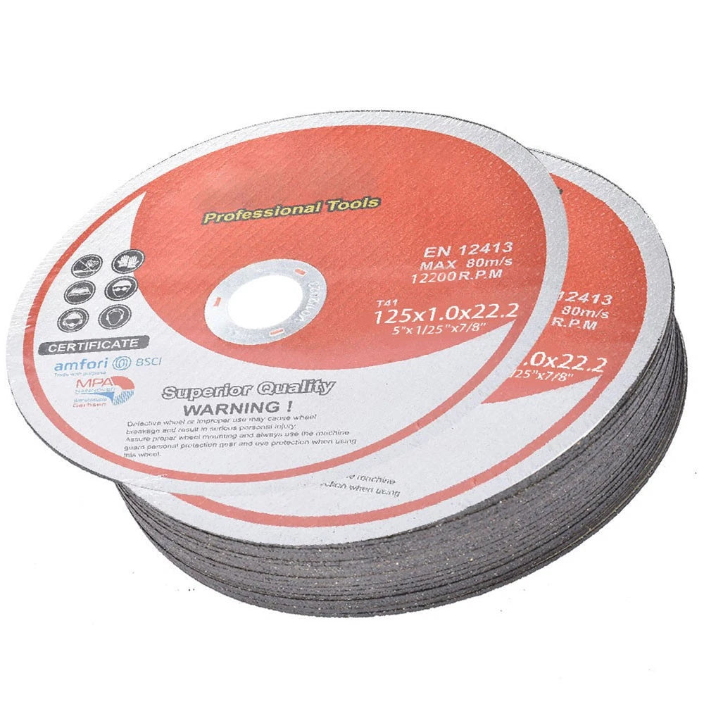 Set of 100 Cut-off Wheels for Metal & Stainless Steel (Various Models)