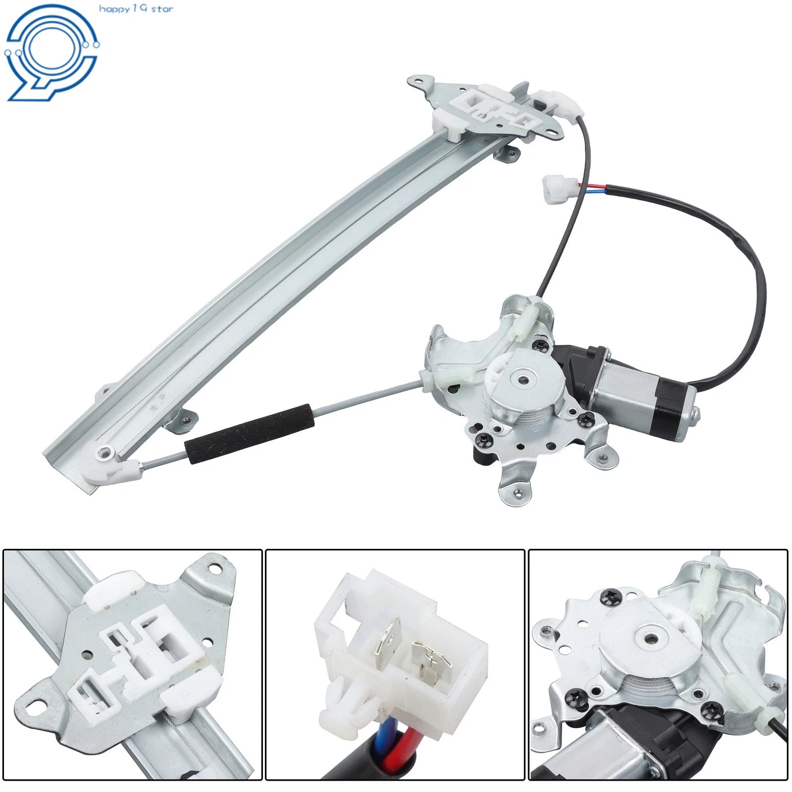 Front Driver Side Window Regulator & Motor for Mitsubishi Lancer (2002–2003)