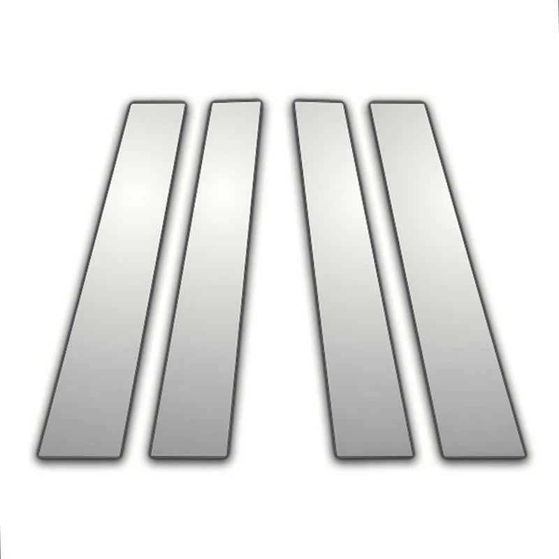 4Pc Chrome Pillar Post Covers Replacement for Dodge Nitro (2008–2011)