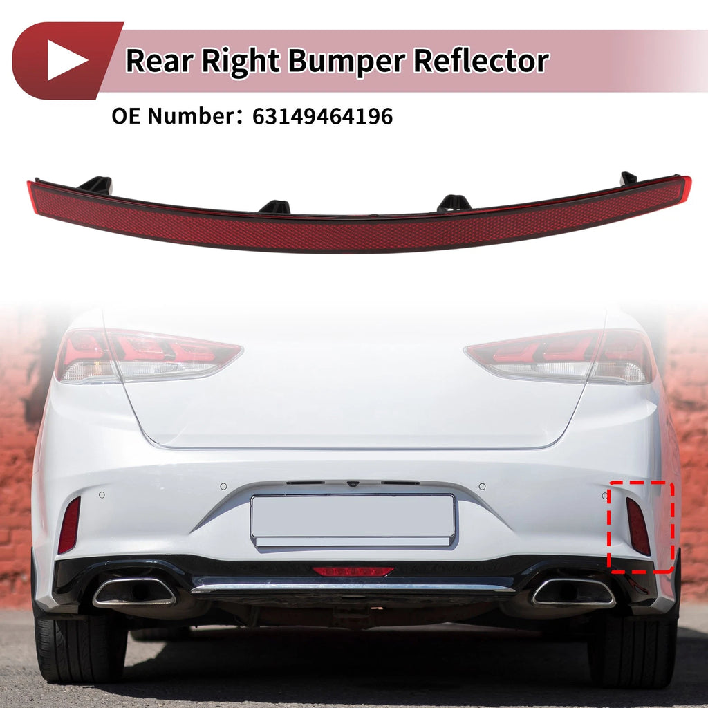 Rear Right Bumper Reflector No. 63149464196 for BMW 760i (2023–2026)