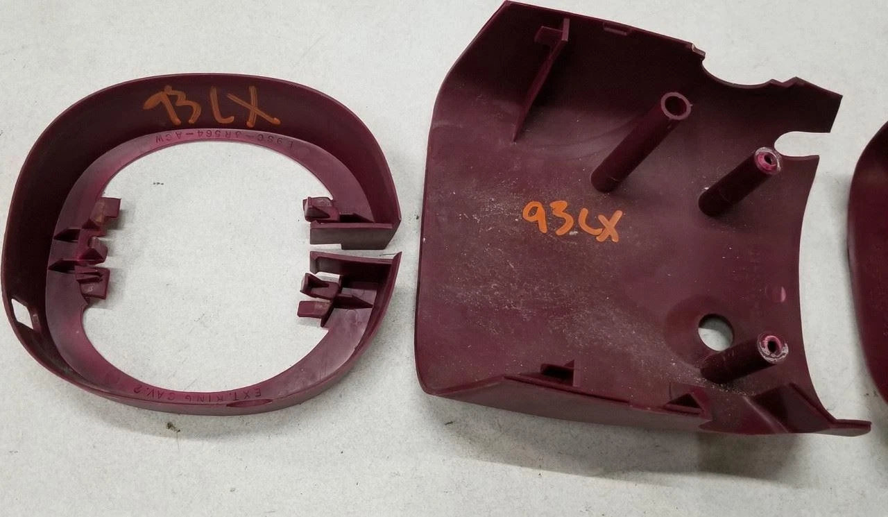 Steering Column Finishing Panels for Thunderbird Cougar (1989–1993) Red