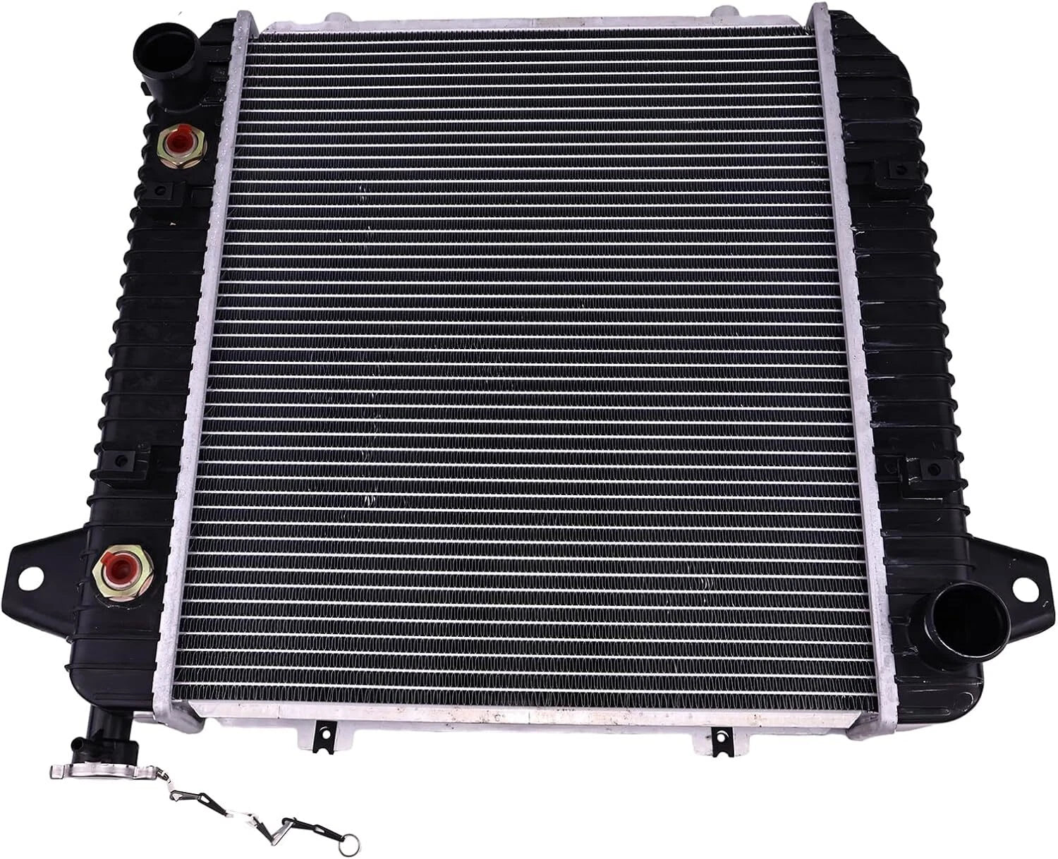 Radiator 11HA-30170 for Hyundai Forklift 15D-7E 15G-7 20G-7 20L-7 25L-7A 33D-7E (–)