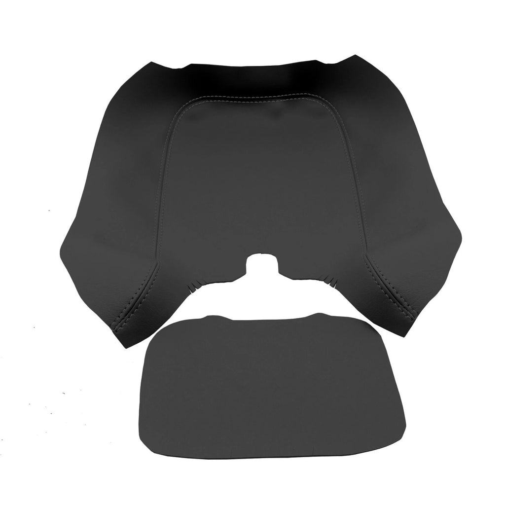 Leather Console Lid Armrest Cover for Jaguar XK XK8 XKR (1997–2006) Black