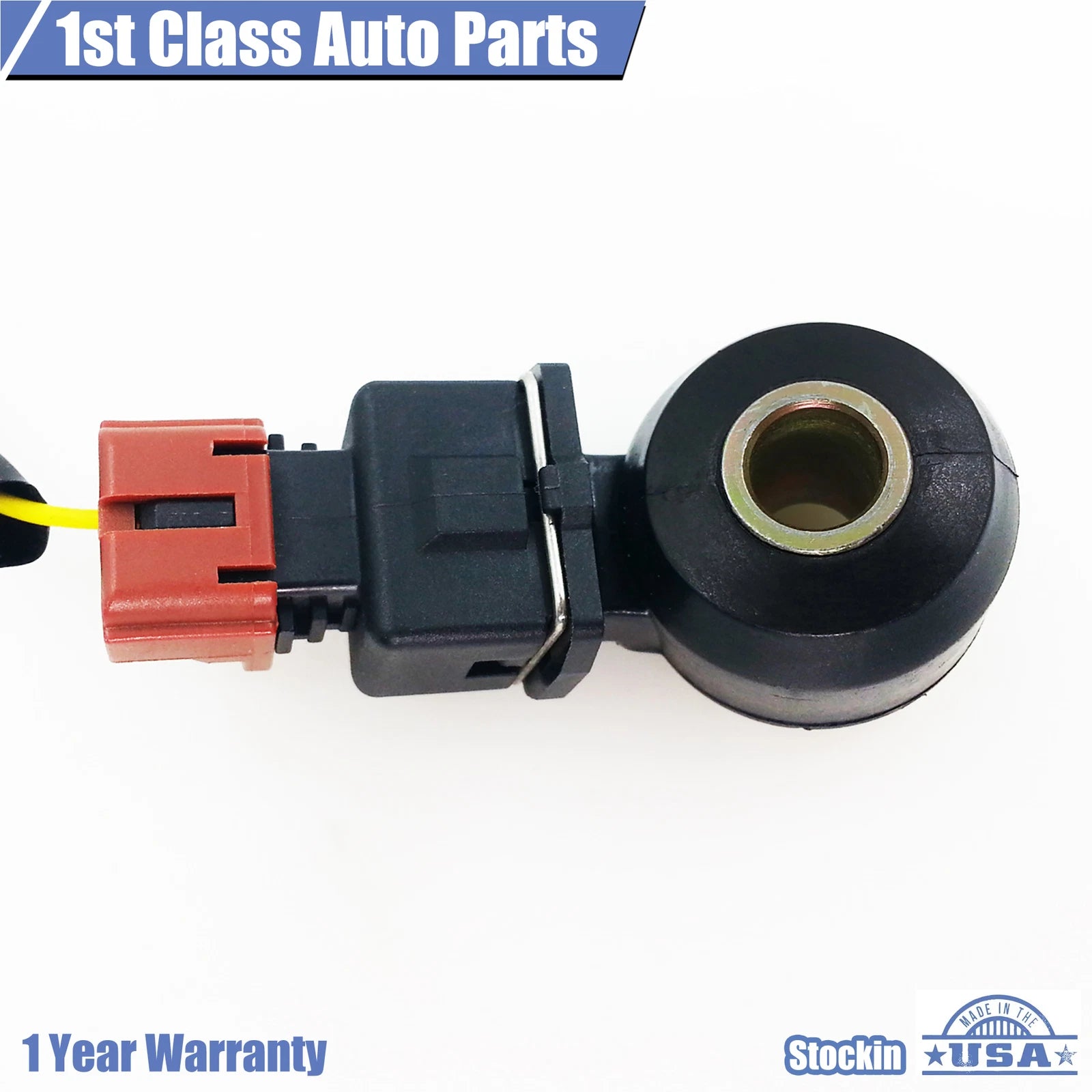 Knock Sensor with 14" Wiring Harness for Infiniti G20 Q45 QX4 Nissan Altima (1993–2002)