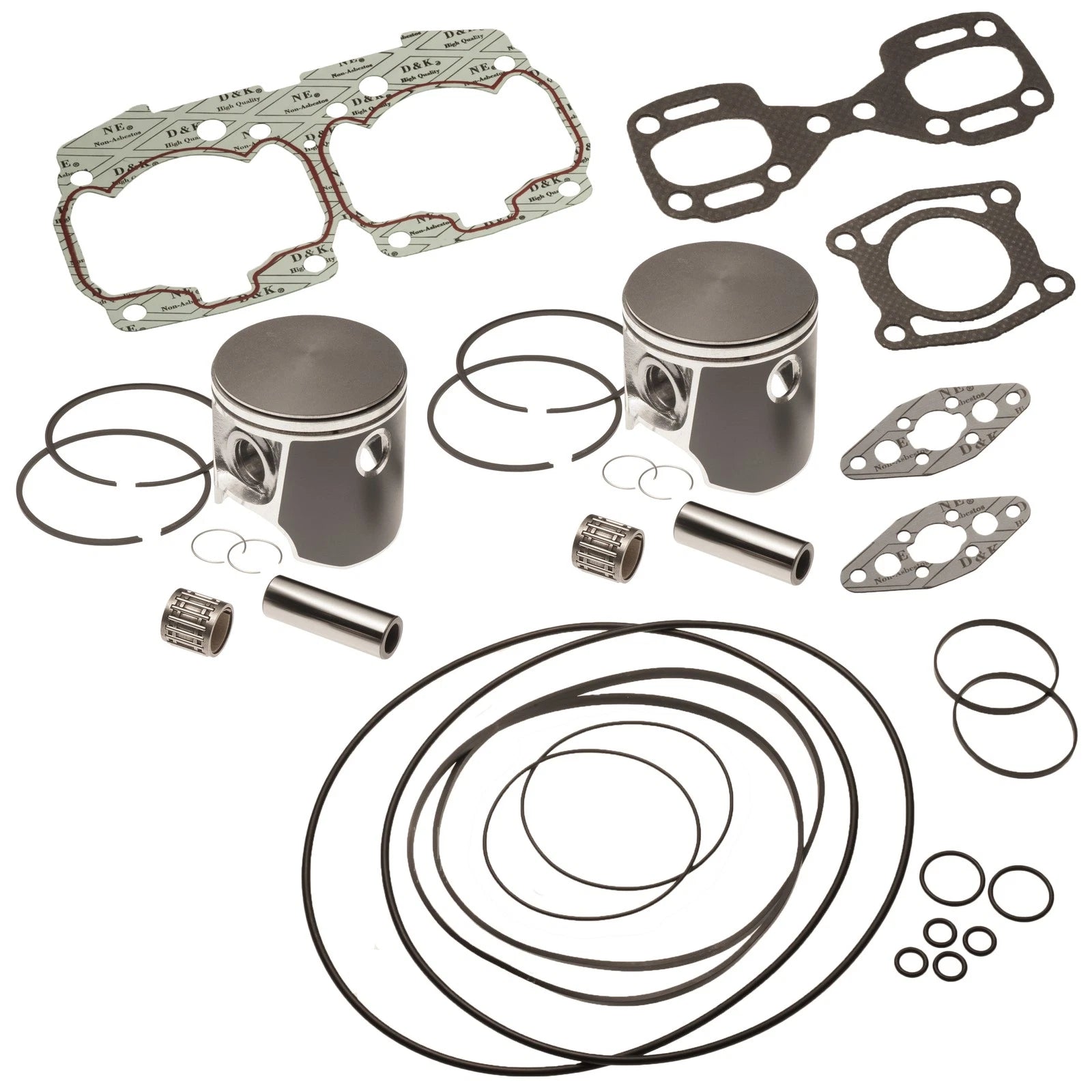 Top End Rebuild Piston Gasket Kit for SeaDoo 787 800 RFI GTX GSX GTI (1996–2002)