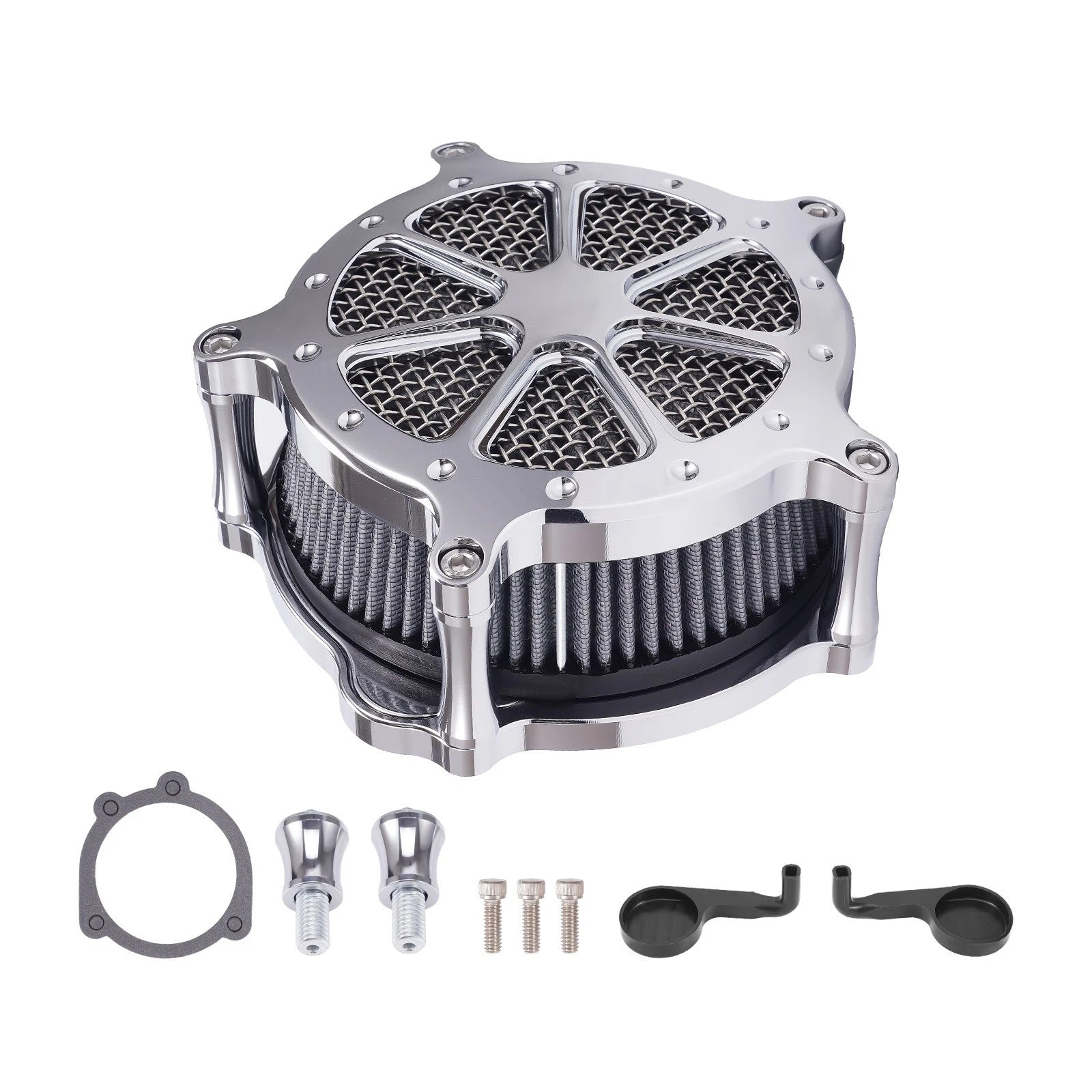 Air Cleaner Filter Intake Set For Sportster Iron XL 2004-2022 Brand New