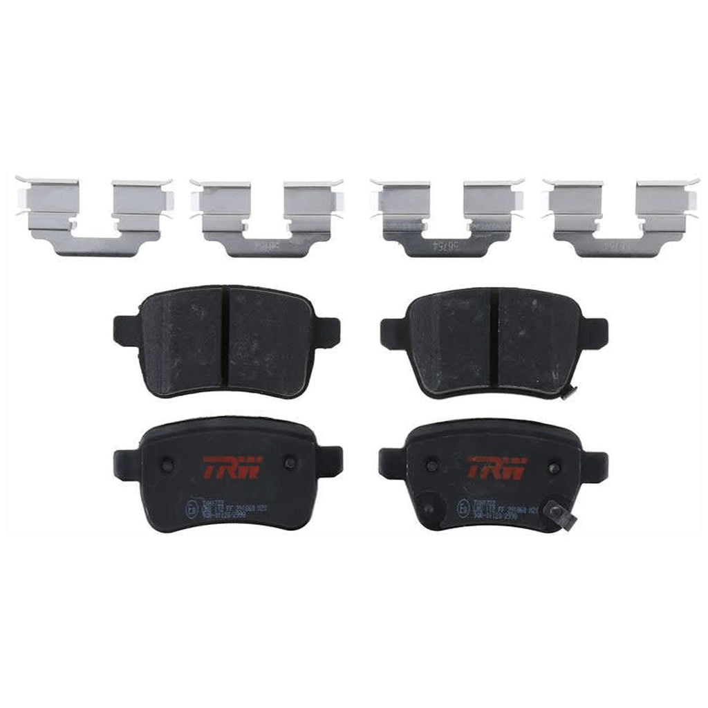 Set of 2 Brake Disc and Pad Kits for Fiat 500L (2014–2020)