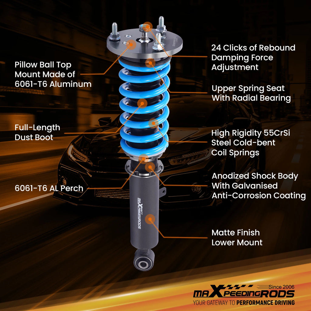Coilover Suspension Kit for Lexus IS250 IS350 IS200T RWD (2014-2016)