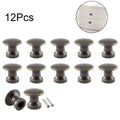 12Pcs Zinc Alloy Antique Furniture Pull Handle Knob for Cabinets & Drawers