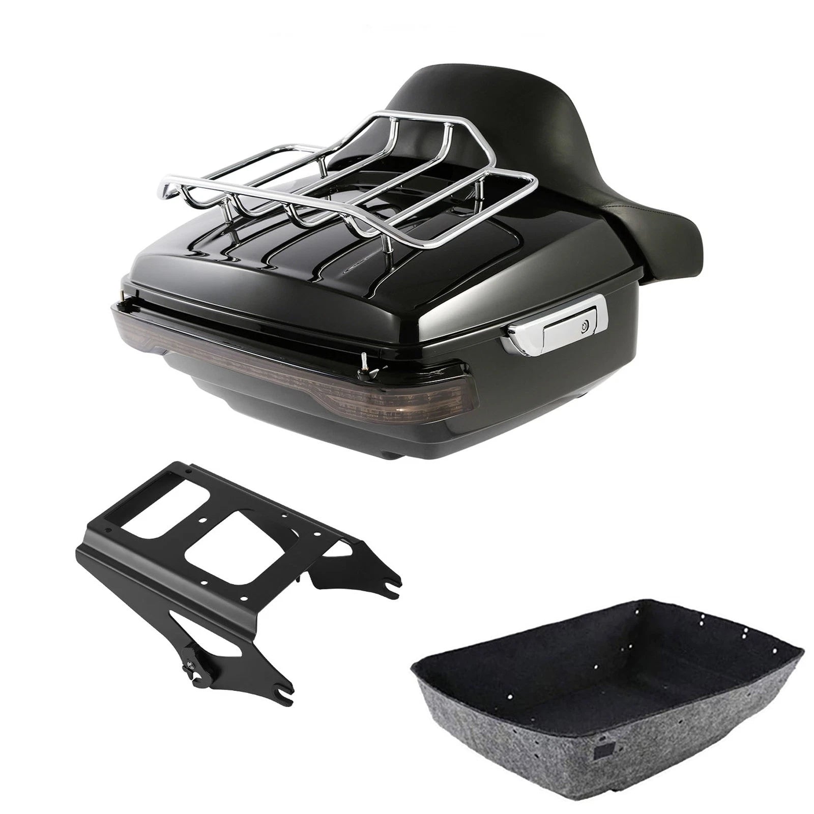 LED Light Rack Mount for Harley Street Road Glide (2009–2013)