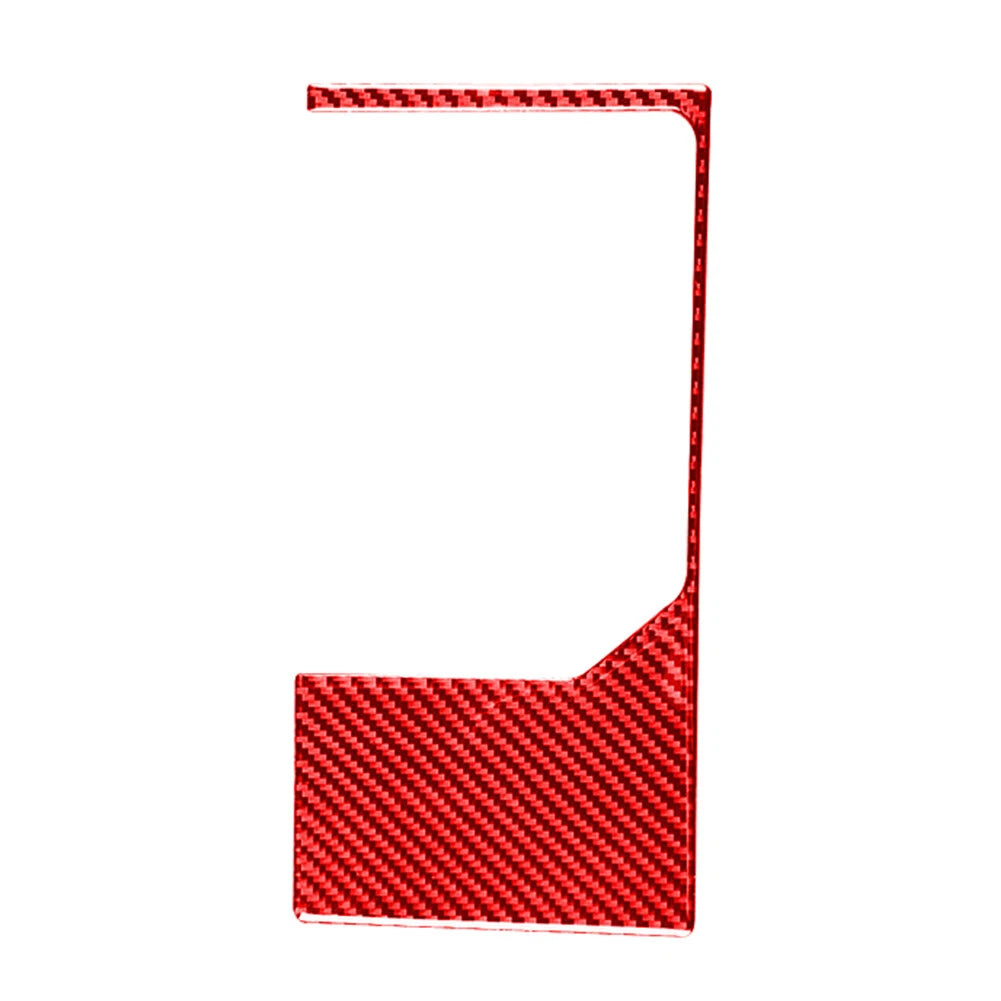 Carbon Fiber Red Gear Shift Panel Trim for Toyota Tundra (2014–2021)