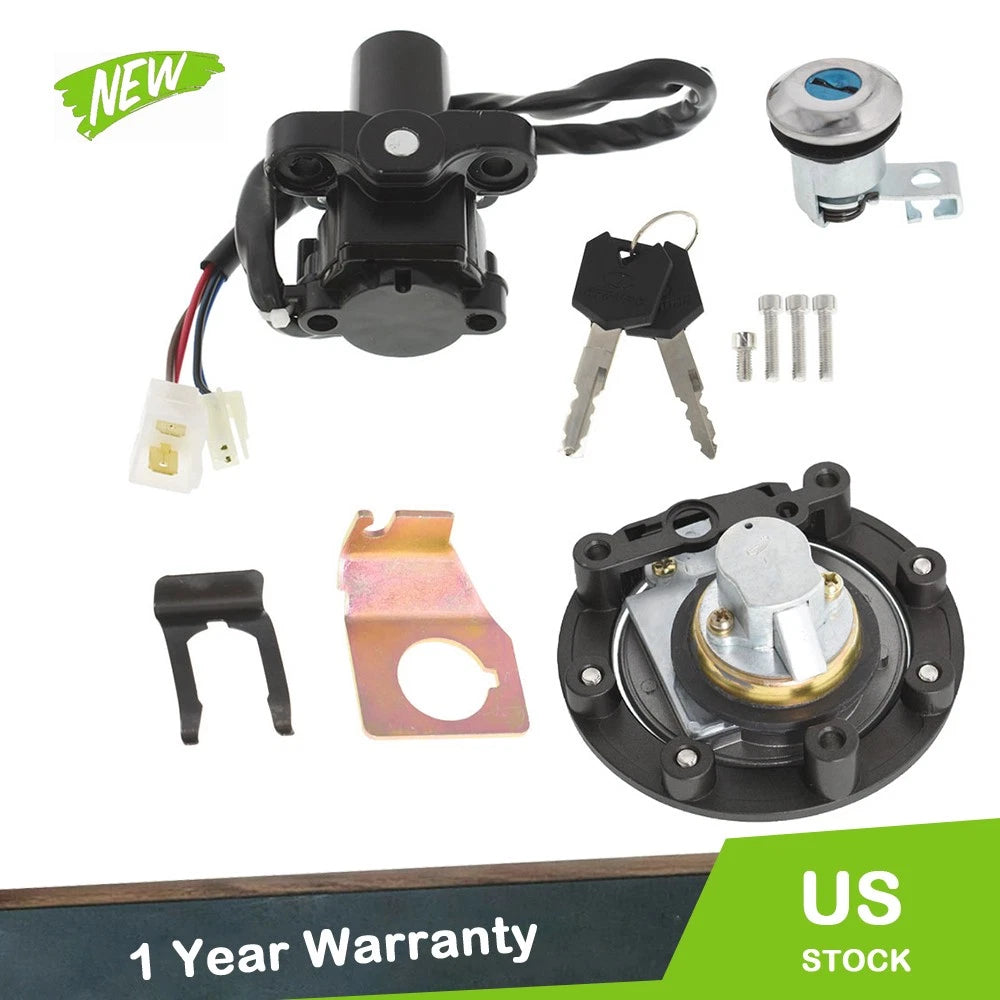 Ignition Switch Lock Set & Gas Cap for Yamaha YZF R6 (2006–2015)