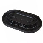 Black Oval Drain Plug Cover for Ford Truck Bed (2004-2014)