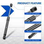 2X Rear Trunk Lid Lift Support Struts for Mitsubishi Lancer (2008–2016)