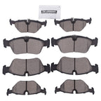 Set of 8 Ceramic Brake Pads for BMW 318ti 323i 325Ci 325i 325xi 328Ci Z4 (1996–2006)