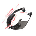 Front Side Winglets for Yamaha YZF R1 R1M (2021–2024) Simulated Carbon