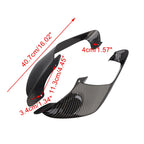 Front Side Winglets for Yamaha YZF R1 R1M (2021–2024) Simulated Carbon