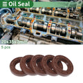Set of 5 Oil Seal Rotary Shaft Seal FKM Rubber 20x35x7mm
