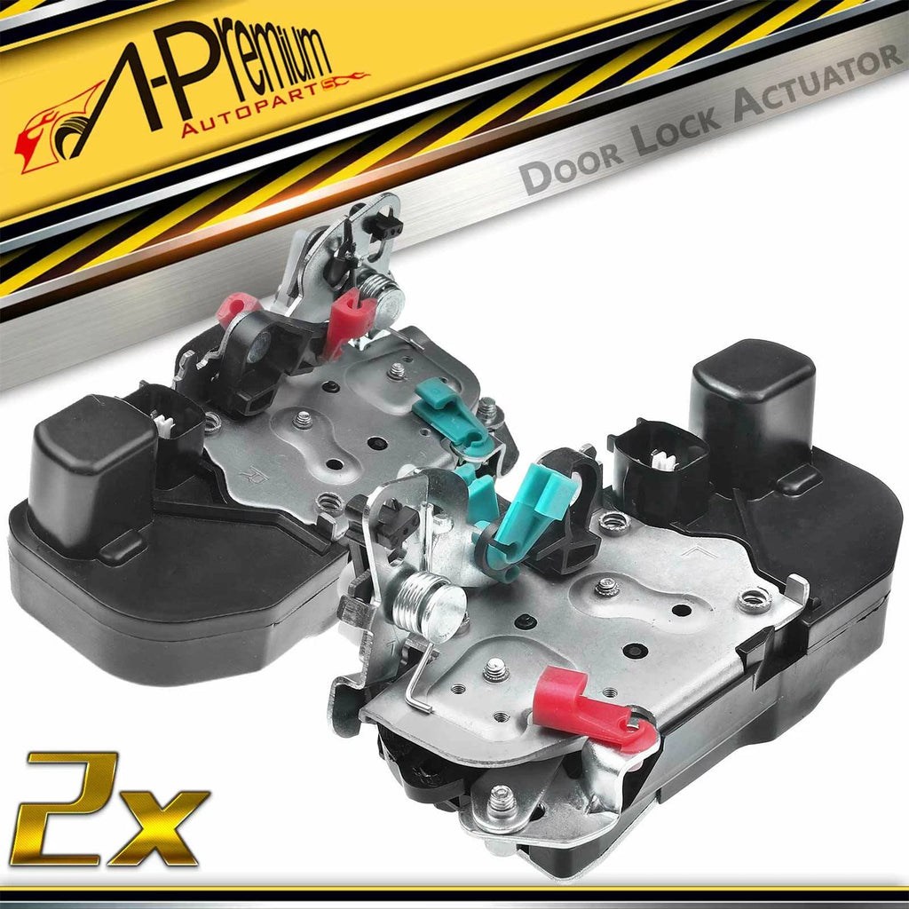 2X Rear Door Lock Actuator for Jeep Liberty (2002–2007)