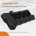 Engine Valve Cover & Gasket for Hyundai Genesis Coupe 2.0T (2010–2012) 224102C400