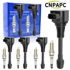 6X Ignition Coils + 6X Iridium Spark Plugs for Infiniti G37 M37 (2008–2013)
