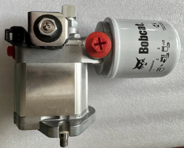 Cooling Fan Motor with Filter & Coil Valve for Bobcat S570 S590 S595 (2012–2023)