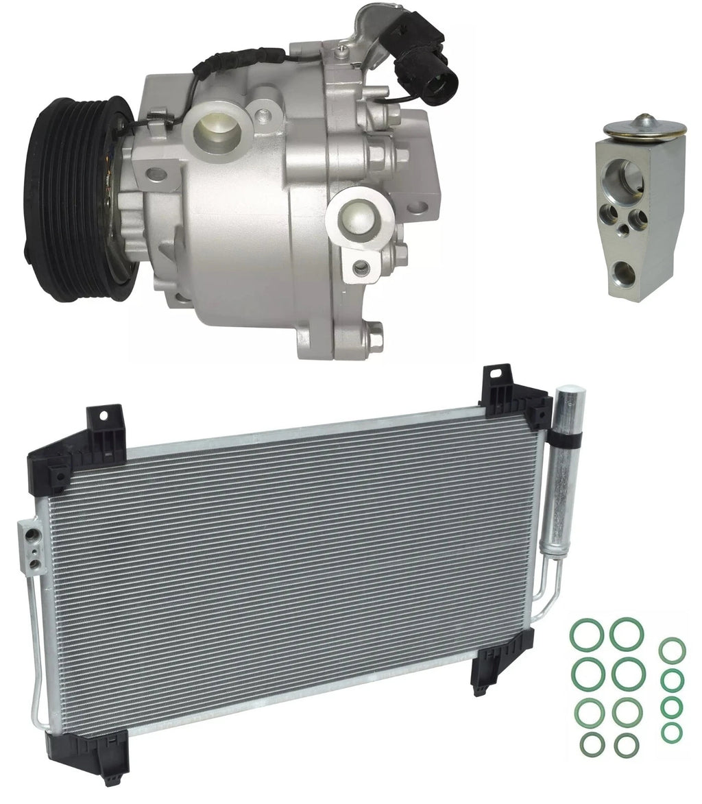 A/C Compressor Kit With Condenser Replacement for Mitsubishi Outlander 2018–2019