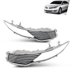 Set of 2 Front Upper Grilles for Lincoln MKZ (2013–2016)