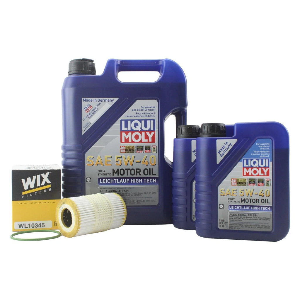 Oil Change Kit 7L Liqui Moly Leichtlauf 5W40 for Audi CREC/CREH (2009–2015)