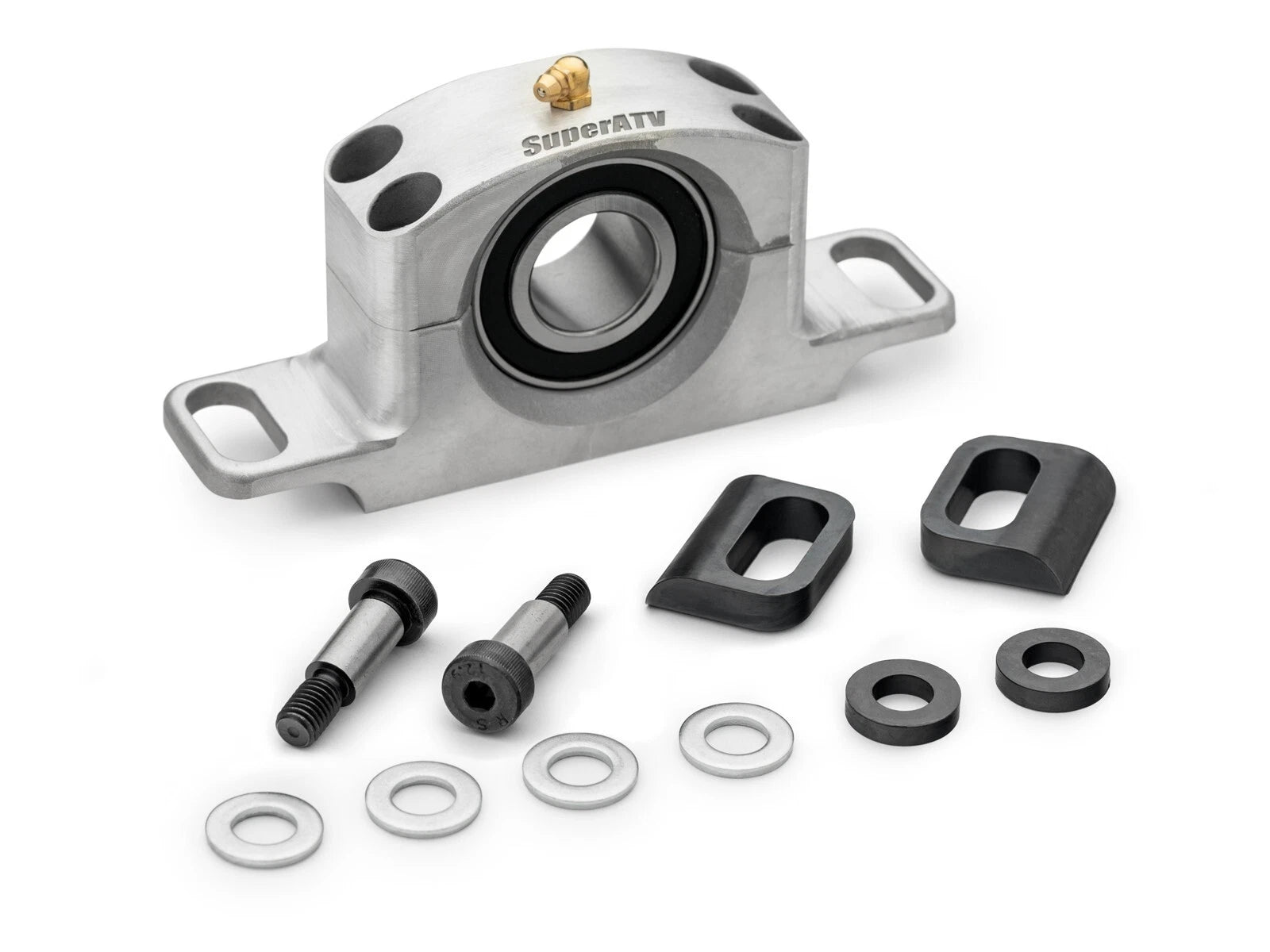 SuperATV Heavy Duty Carrier Bearing for Polaris Ranger Crew (2015–2023)