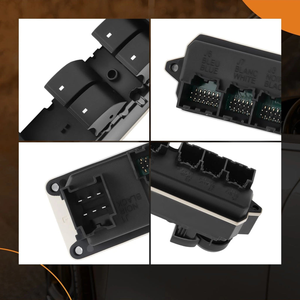 Front Left Power Window Switch for GMC Sierra 1500 (2007–2013) 20790059