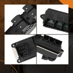 Front Left Power Window Switch for GMC Sierra 1500 (2007–2013) 20790059