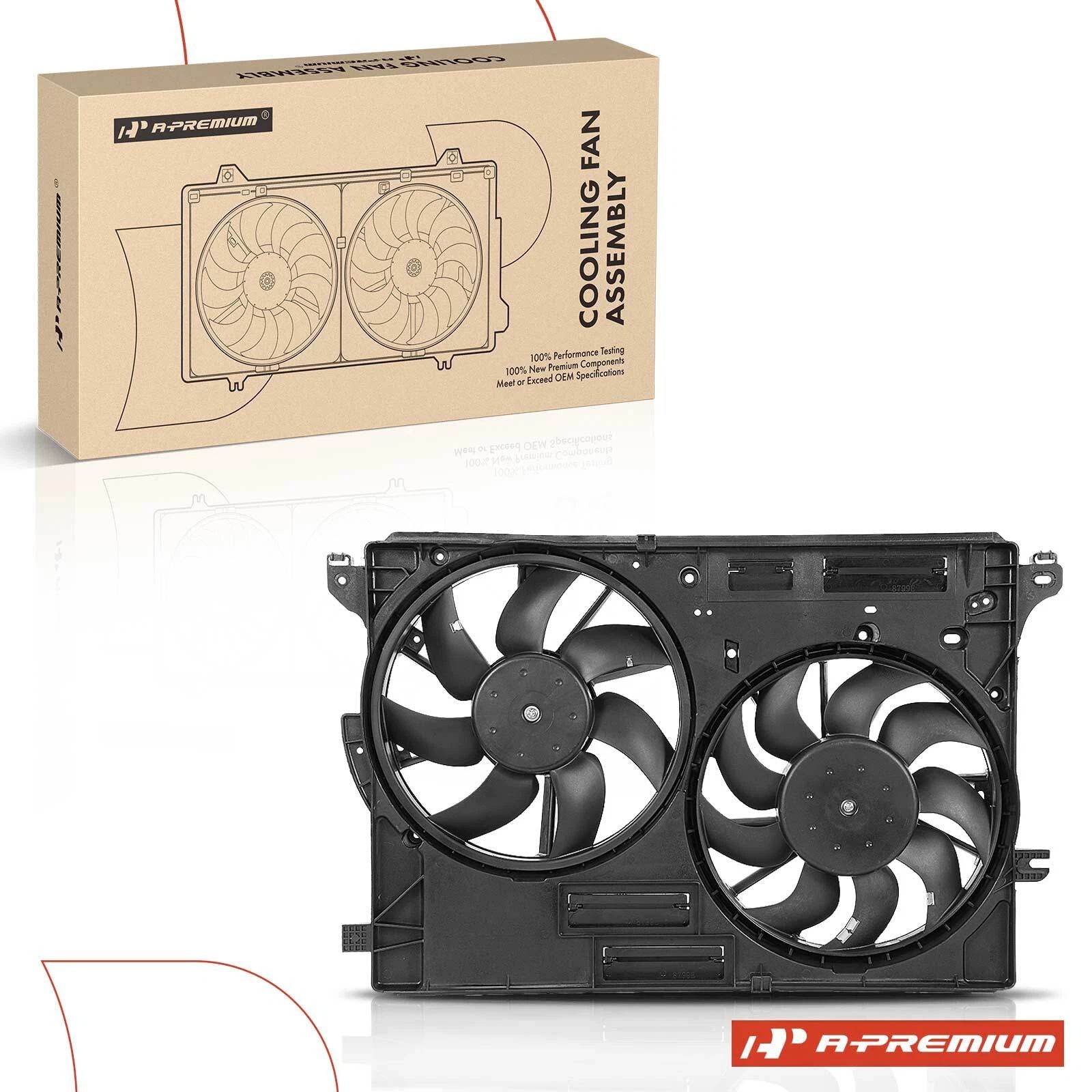 Cooling Fan Assembly with Shroud for Ford Fusion, Lincoln MKZ (2017–2019)