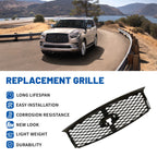 Front Bumper Grille for Infiniti QX80 (2015–2018) with Camera Hole