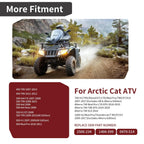 Storage Box Lid Cover & Latch Kit for Arctic Cat