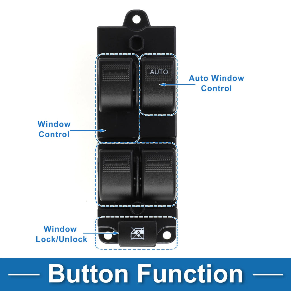Power Window Switch for Mazda 323 MPV BT50 (B27A66350)