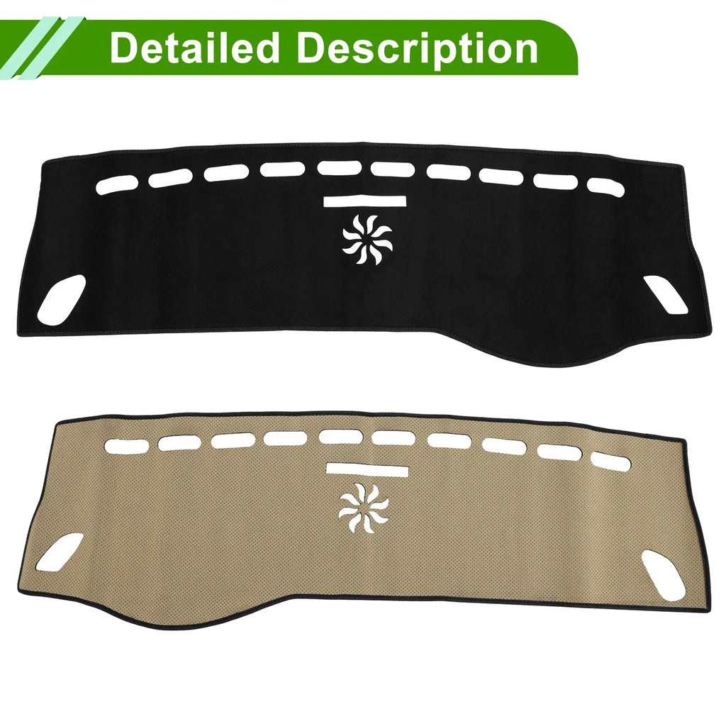 Dashboard Cover Mat for Mercedes A-Class 2013-2017 Sun Protector Black