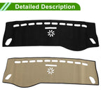 Dashboard Cover Mat for Mercedes A-Class 2013-2017 Sun Protector Black