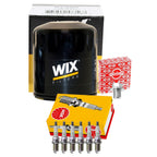 Wix Engine Oil Filter & NGK 6 Platinum Spark Plugs for Camry ES300 (1992–2001)